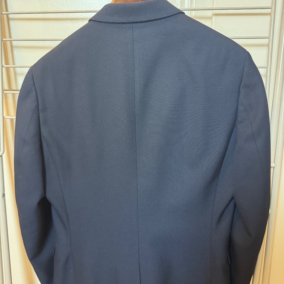 Topman Men's Navy Suit Skinny Fit - Picture 4 of 8